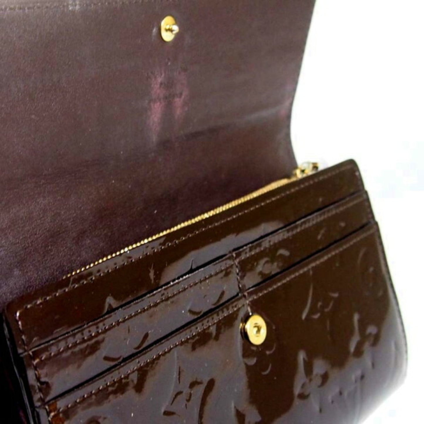 Louis Vuitton  Vernis Long Wallet (Bi-Fold)