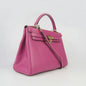Luxury Hermes Kelly 32Cm Togo Leather Handbag 6108 Peach Golden