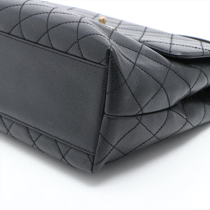 Chanel Kelly Caviar Black Handbag Style