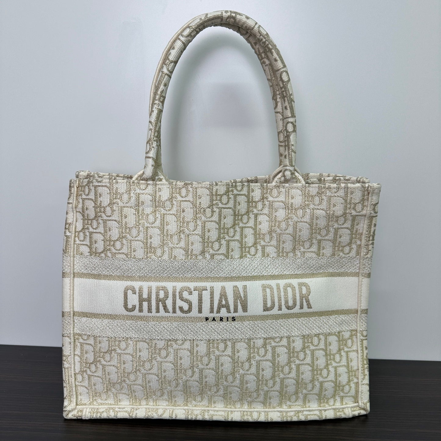 Dior Oblique Canvas Tote Bag