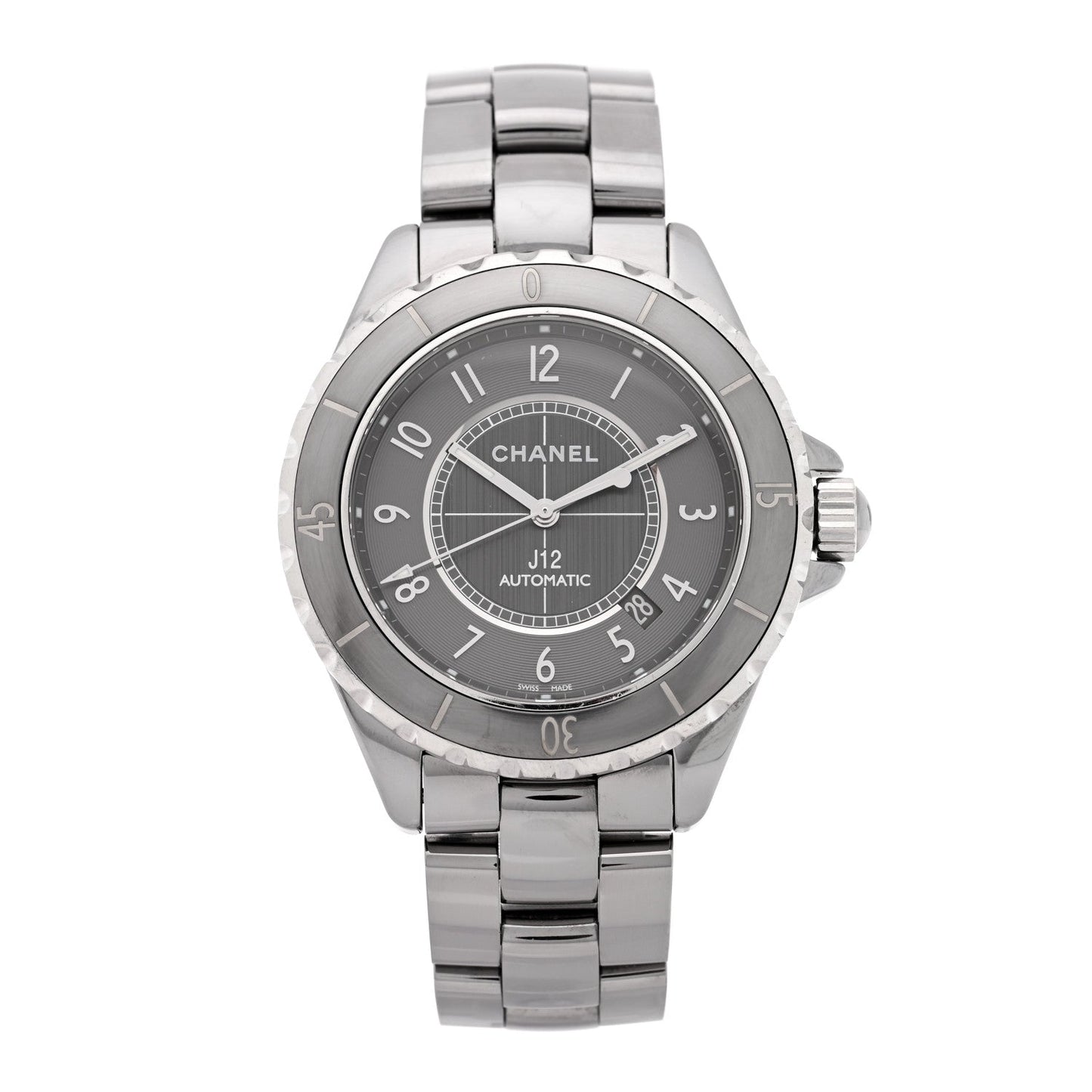 Titanium Ceramic 38mm J12 Chromatic Automatic Watch