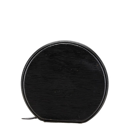 Louis Vuitton  Noir Leather Handbag Vanity Bag