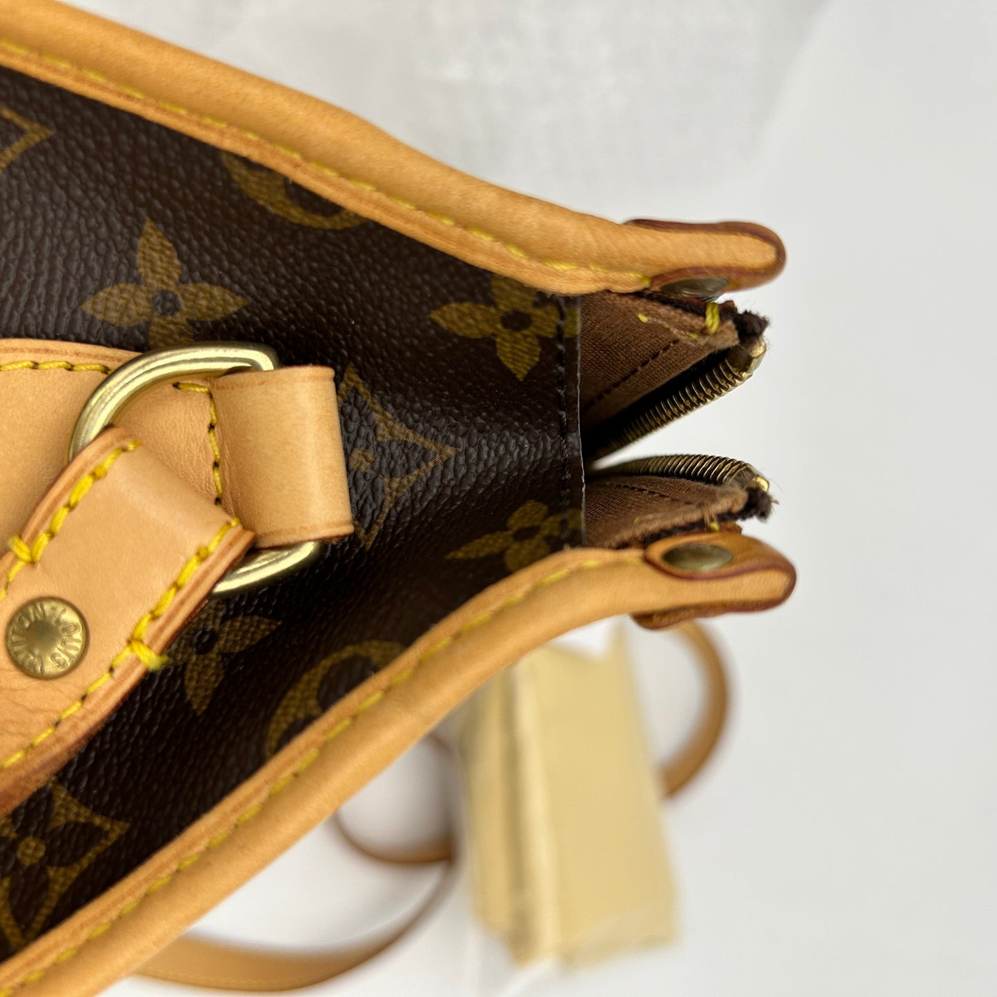 Louis Vuitton Monogram Popincourt Crossbody Bag Brown Small