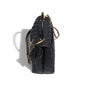 Chanel Small Flap Bag With Top Handle Black-SiLouis Vuittoner