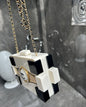 Limited Edition Chanel Double-Sided Pearl Acrylic Bag