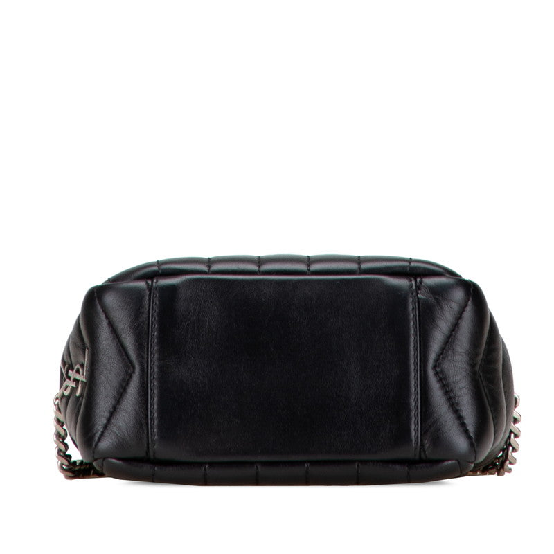 Saint Laurent Loulou Leather Red Shoulder Bag
