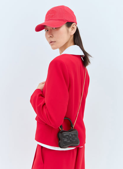 Ganni Women Butterfly Nano Crossbody Bag