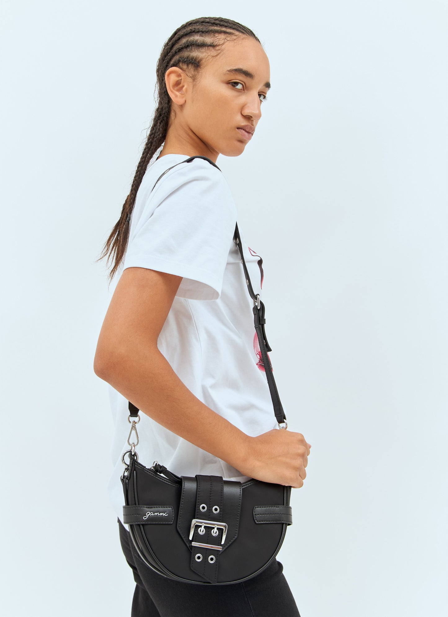 Ganni Women Small Bucky Crossbody Bag