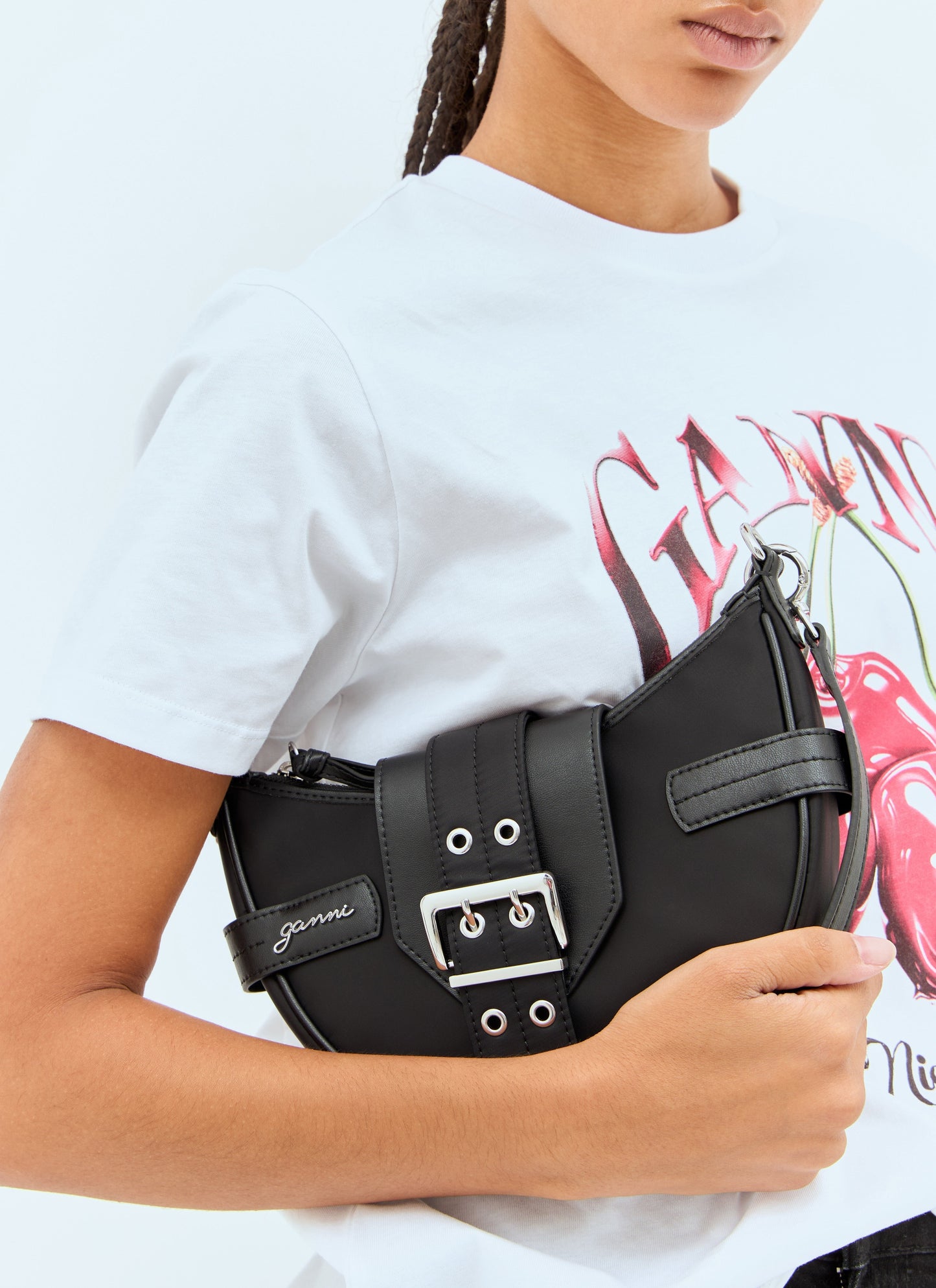 Ganni Women Small Bucky Crossbody Bag