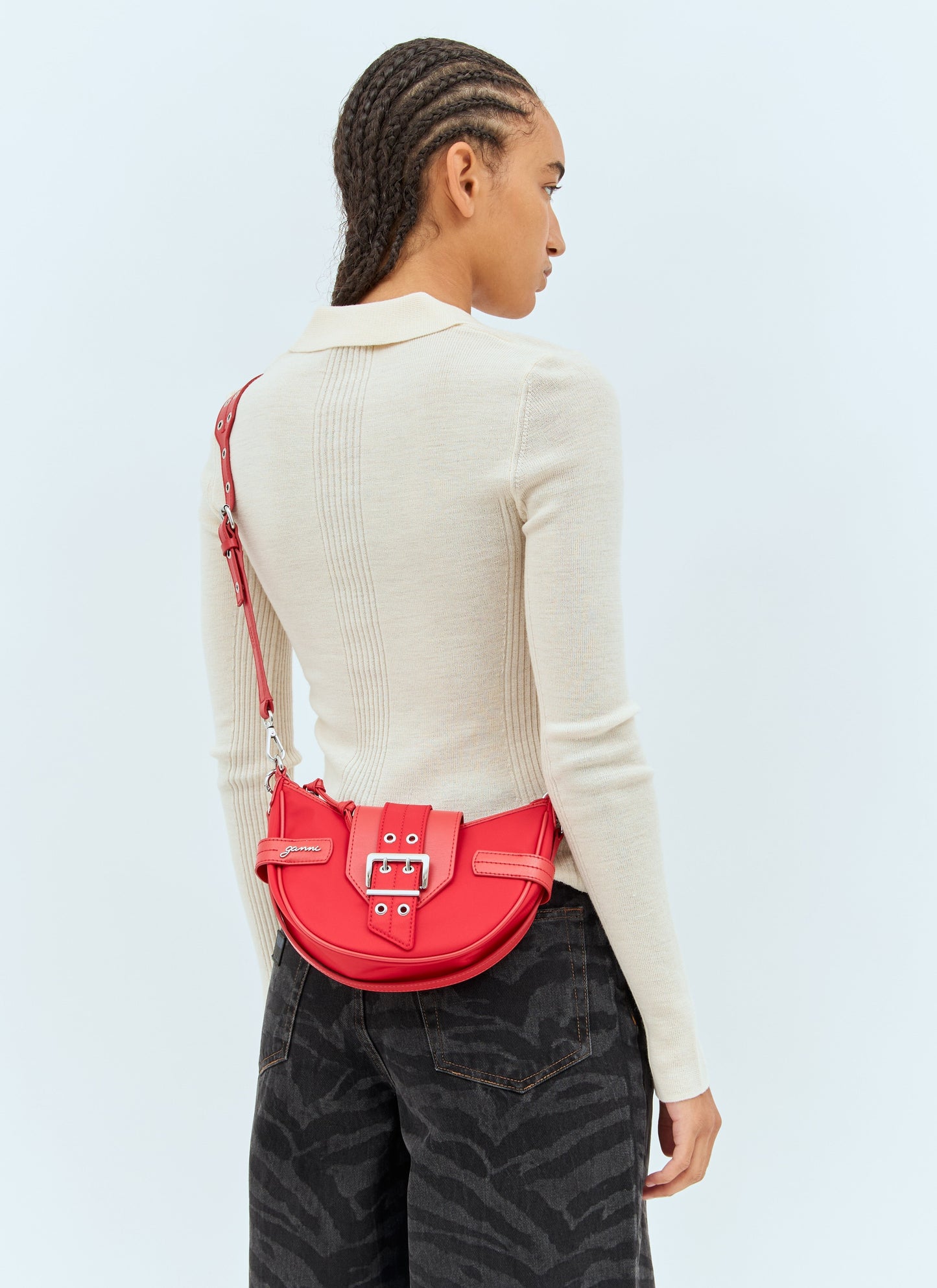 Ganni Women Small Bucky Crossbody Bag