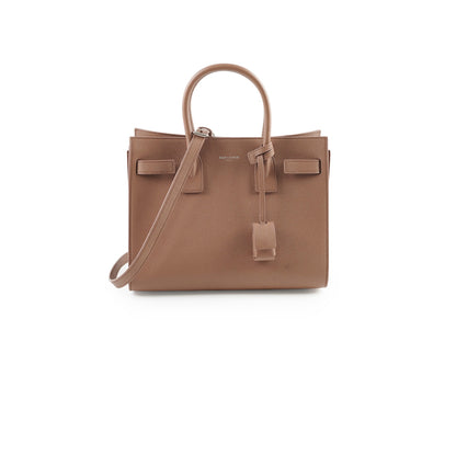 Saint Laurent Sac De Jour Beige Handbag Beige