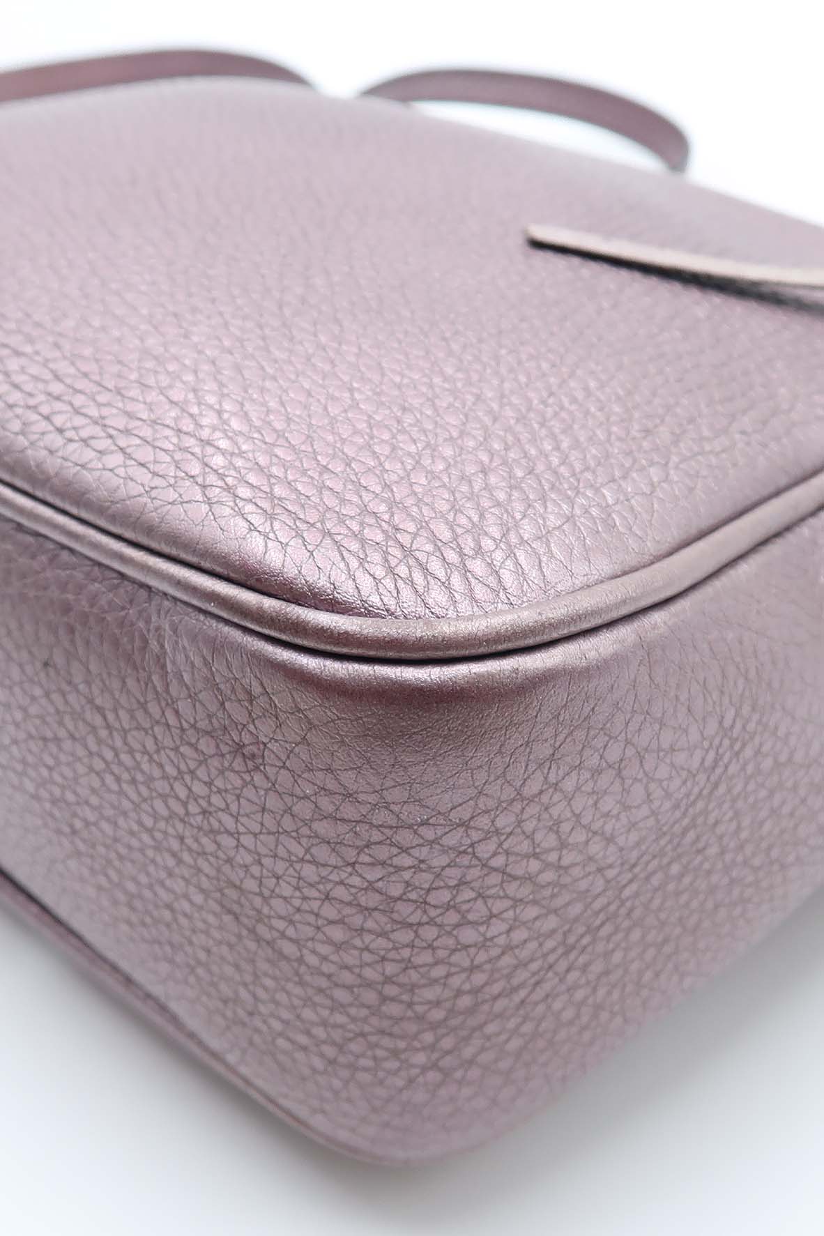 Metallic Soho Disco Crossbody Bag Lilac
