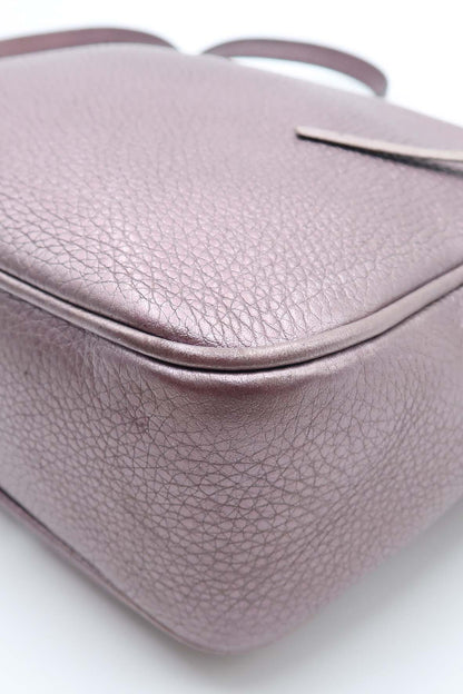 Metallic Soho Disco Crossbody Bag Lilac