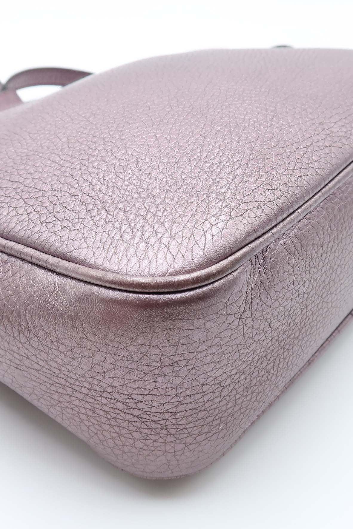 Metallic Soho Disco Crossbody Bag Lilac
