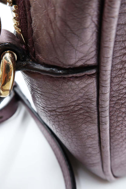 Metallic Soho Disco Crossbody Bag Lilac