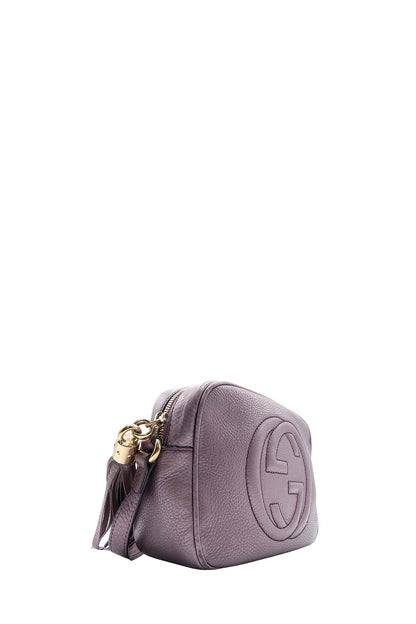 Metallic Soho Disco Crossbody Bag Lilac