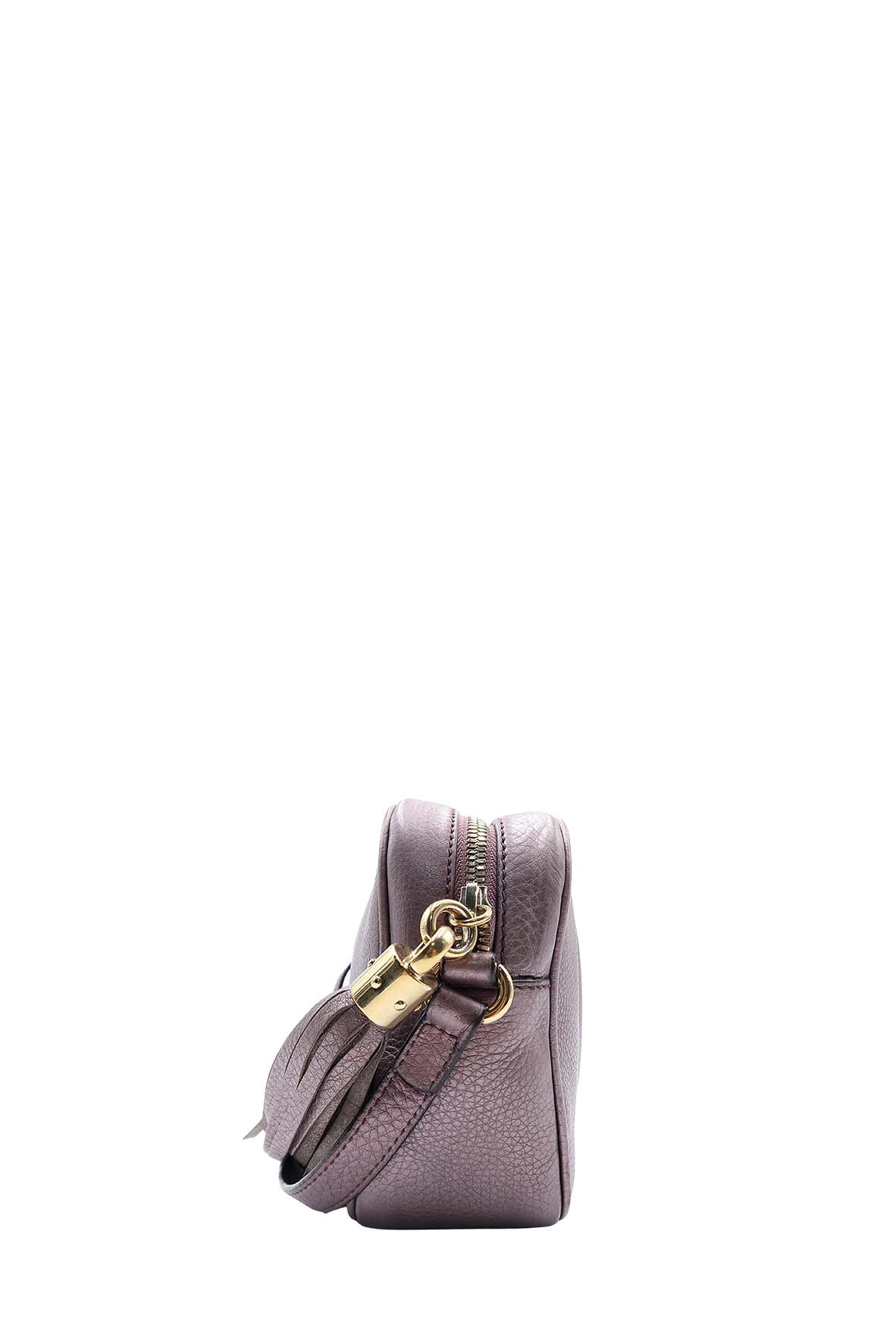 Metallic Soho Disco Crossbody Bag Lilac