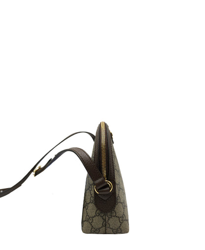 Small GG Supreme Canvas and Leather Ophidia Crossbody Bag Multicolor