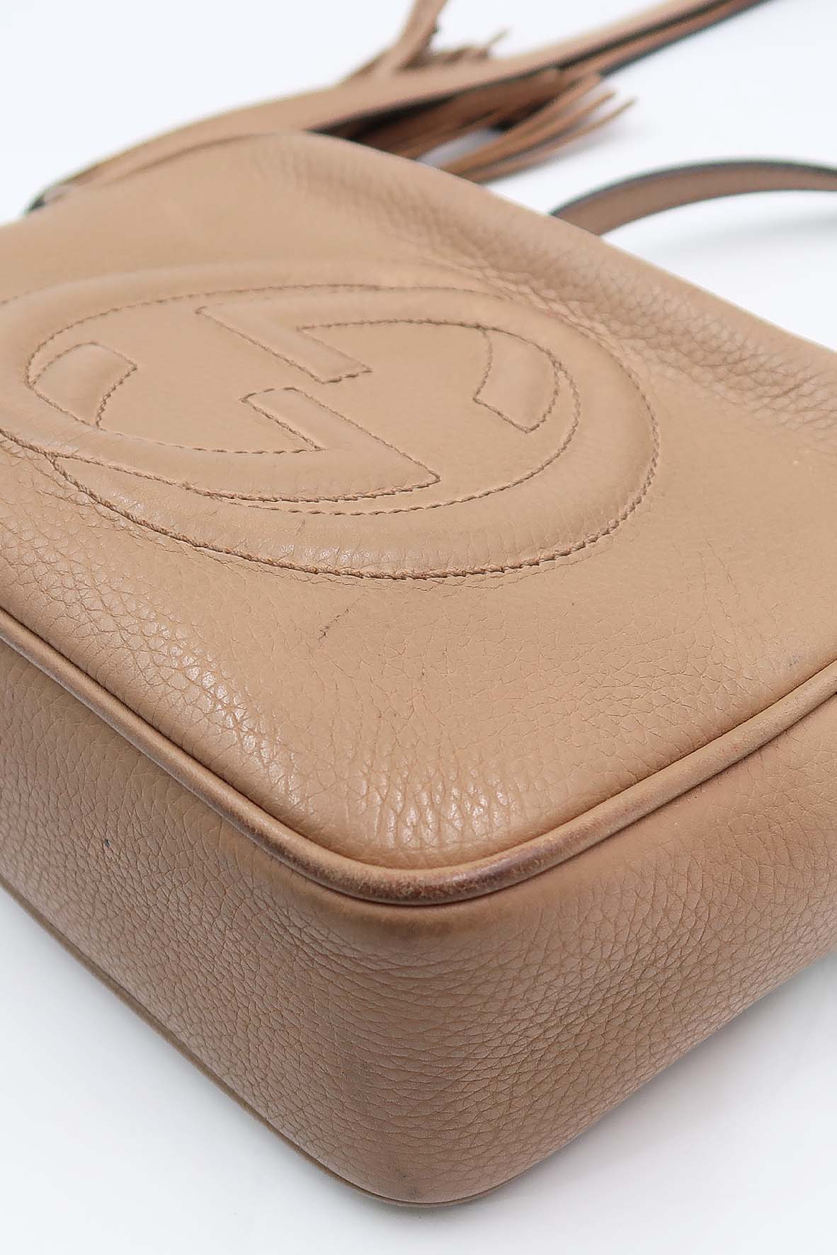 Soho Disco Crossbody Light Brown