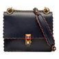 Fendi Kan I Leather Shoulder Bag