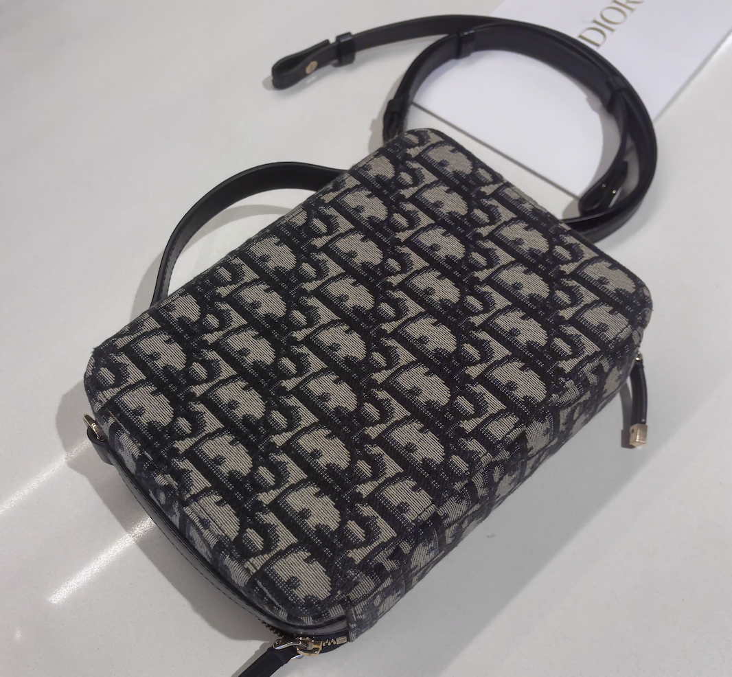 Dior Montaigne Canvas Shoulder Bag