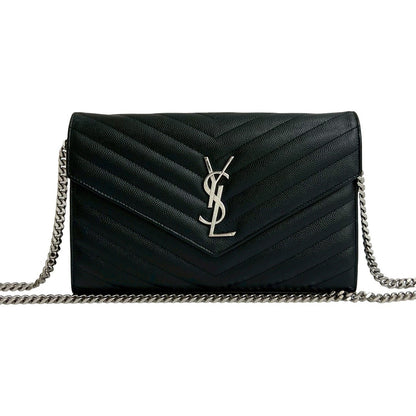 Saint Laurent Leather Shoulder Bag
