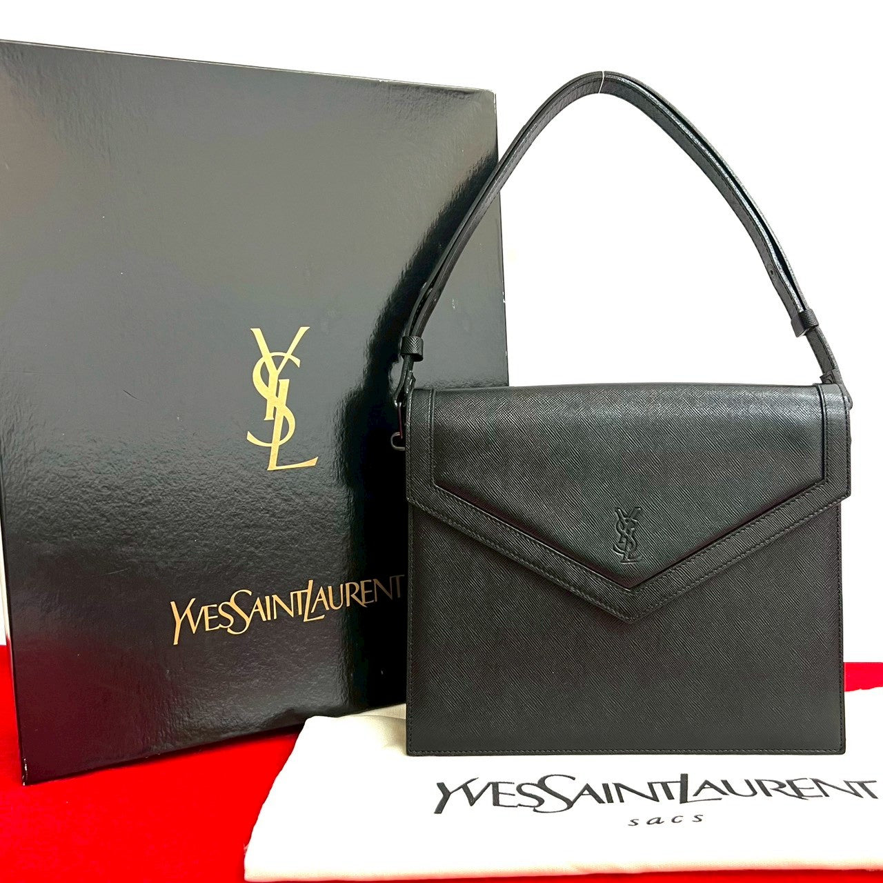 Yves Saint Laurent Leather 2Way Handbag