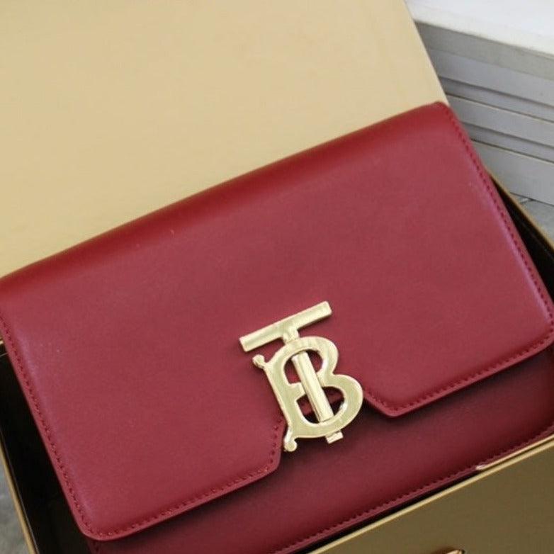Makersluxe - TB Crossbody Bag Dark Red