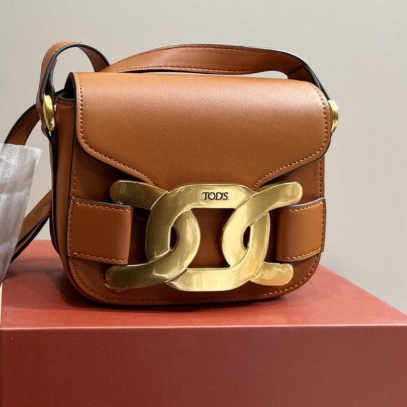 Makersluxe - Mini Kate Crossbody Bag Brown