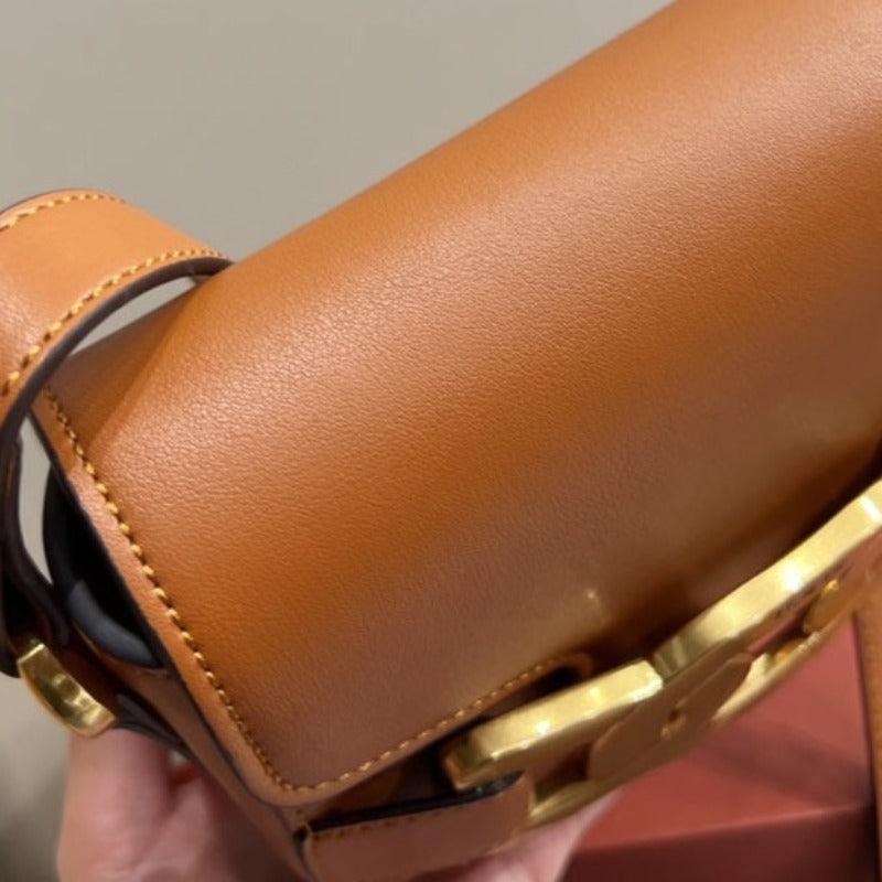Makersluxe - Mini Kate Crossbody Bag Brown
