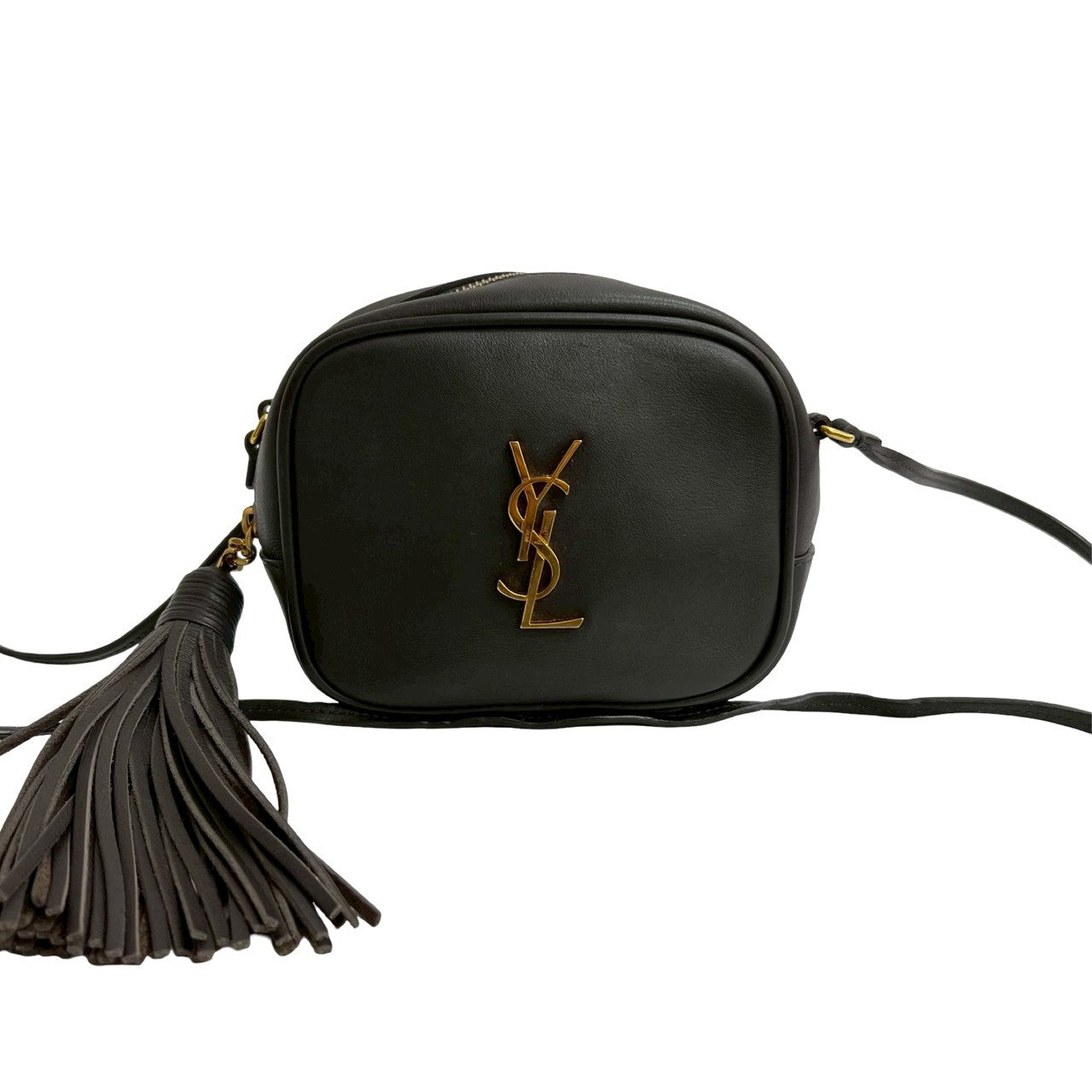 Saint Laurent Leather Red Shoulder Bag Style 8