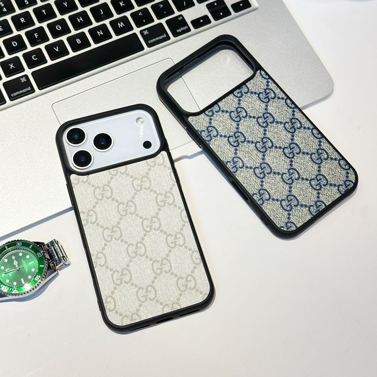 Classic Canvas Pattern Iphone 17 Series G Style / 18 Pro / 18 Pro Max