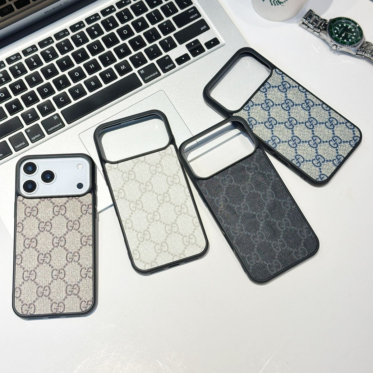 Classic Canvas Pattern Iphone 17 Series G Style / 18 Pro / 18 Pro Max