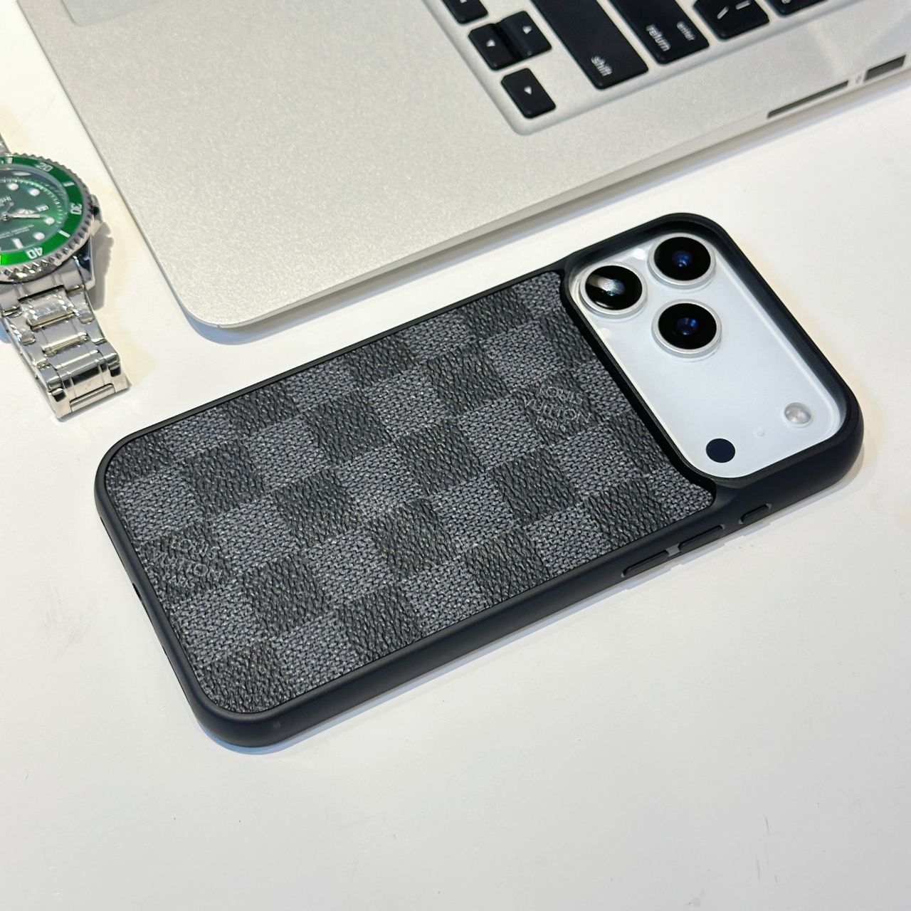 iPhone 17 MagSafe Phone Case LV Style