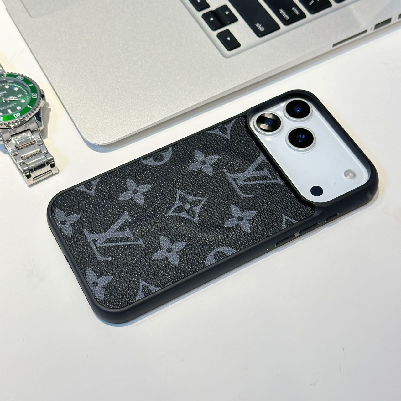 iPhone 17 MagSafe Phone Case LV Style