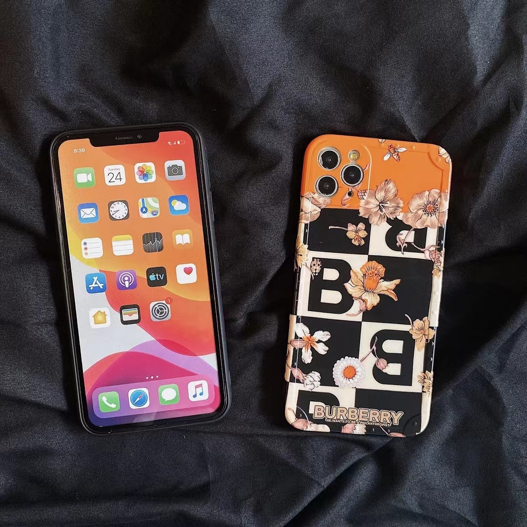 Burberry Phone Case Printed Design iPhone Case