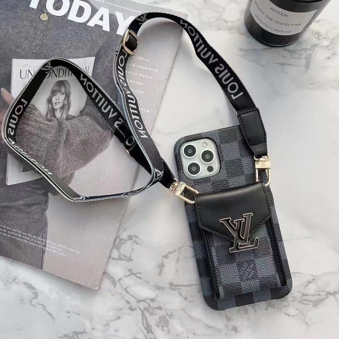 iPhone Case Louis Vuitton Style Crossbody