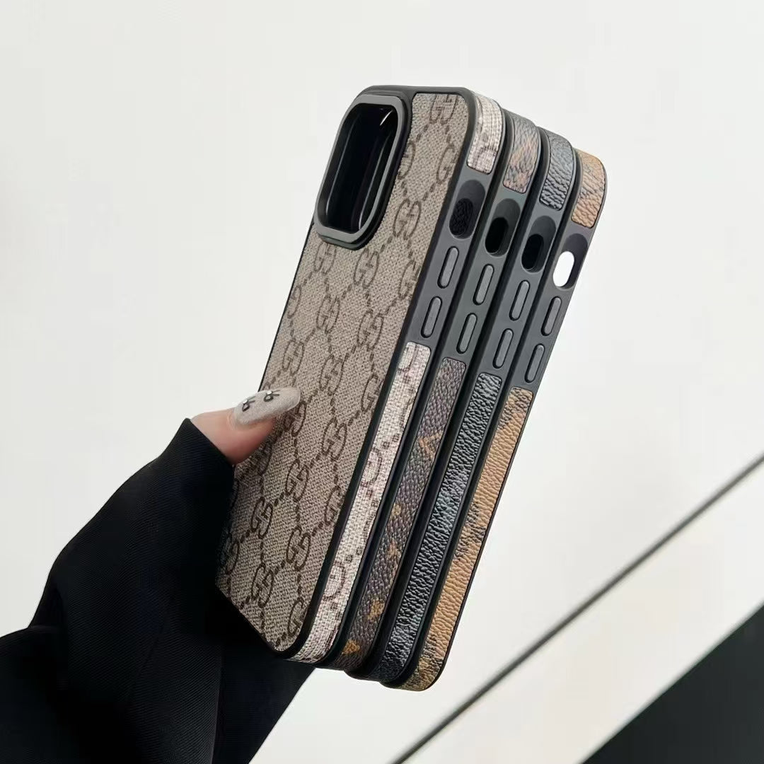 Classic iPhone Case LV Style for 12 13 14 15 16 Pro Max