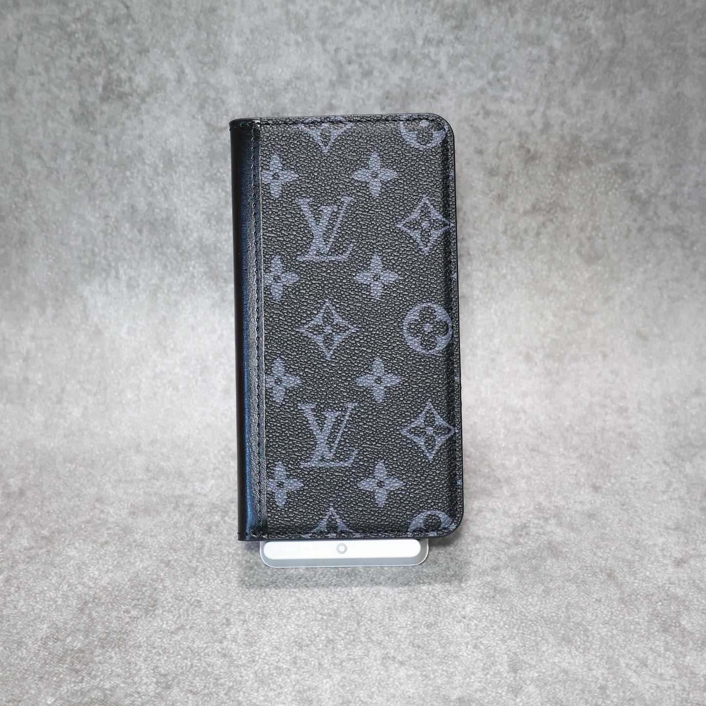 iPhone Wallet Case LV Leather for 1217 / Pro / Pro Max / Plus
