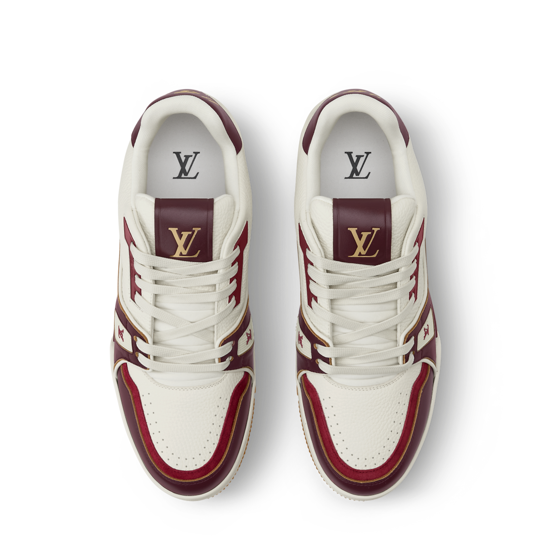 LV Trainer 'Bordeaux Red'