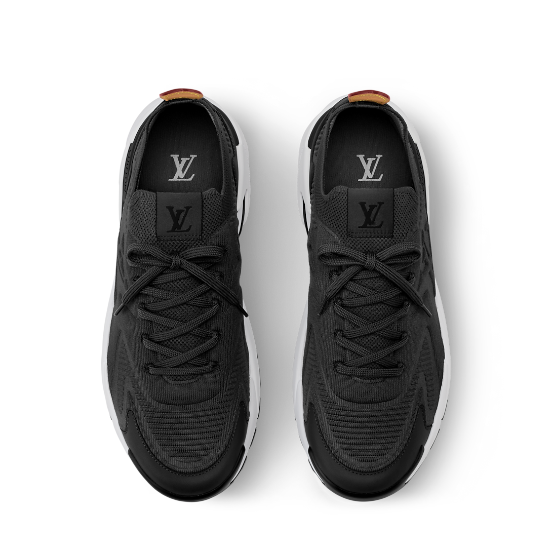 LV Tatic Knit Sneaker Black / White