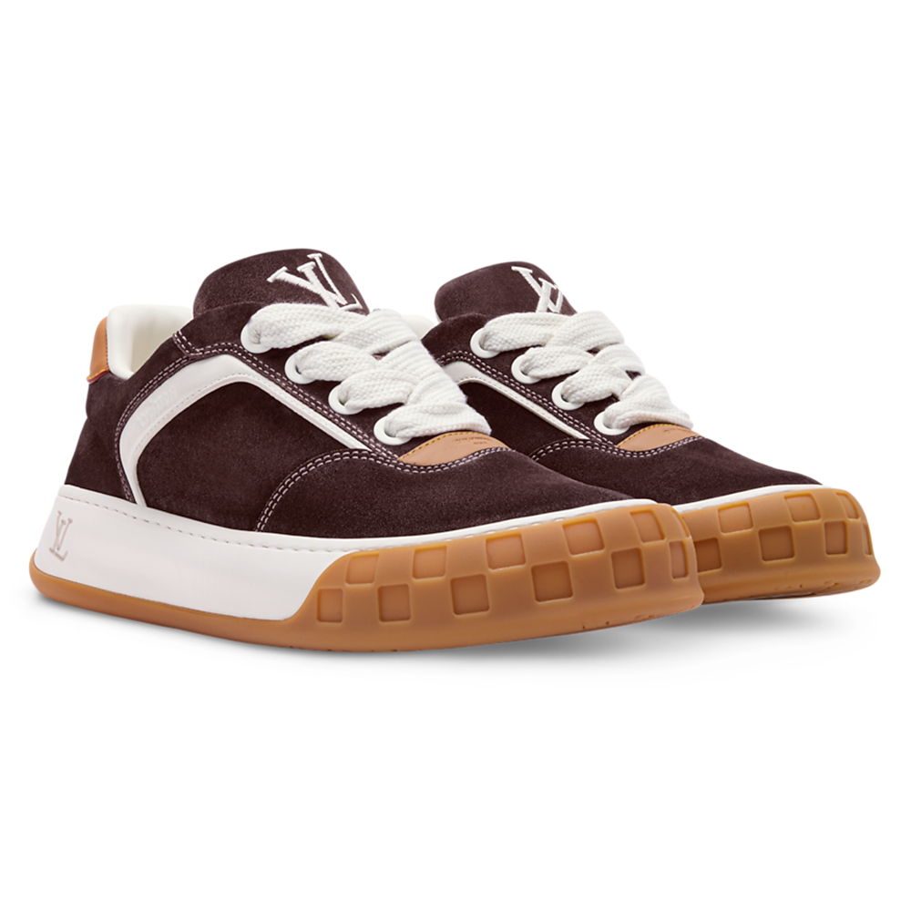 LV Tilted Sneaker Brown