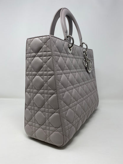 Dior Lady Dior Lou Leather Handbag
