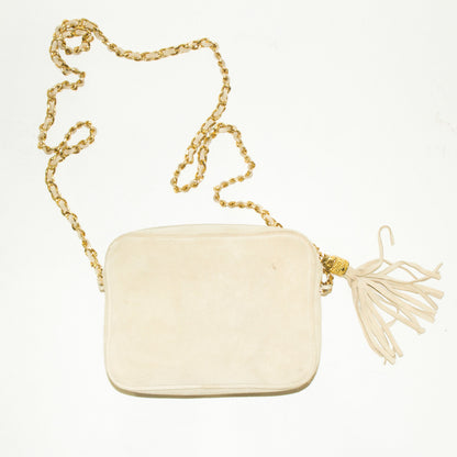 MONDI Cream and Gold Crossbody