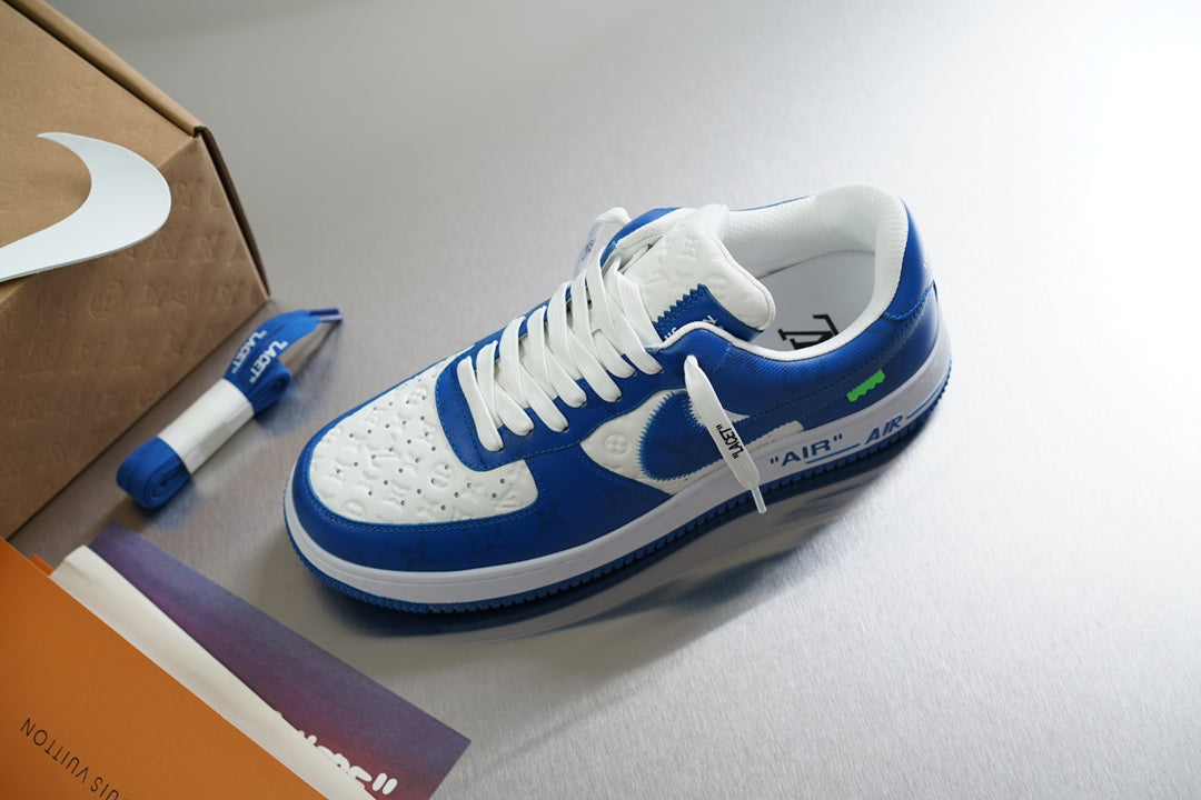 Louis Vuitton X Nike  Air Force Snaeakers