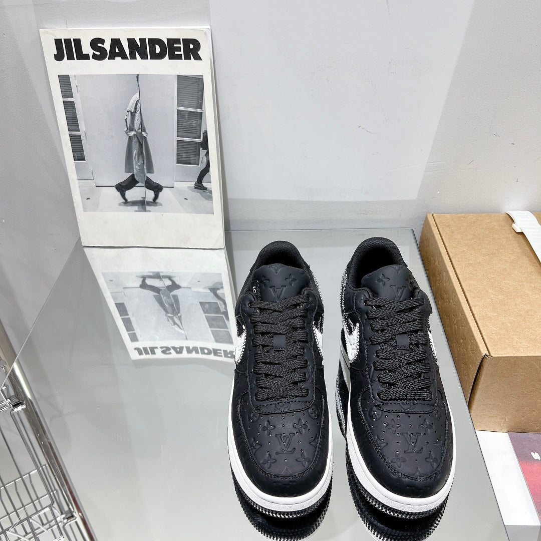 Louis Vuitton X Nike  Air Force Sneakers
