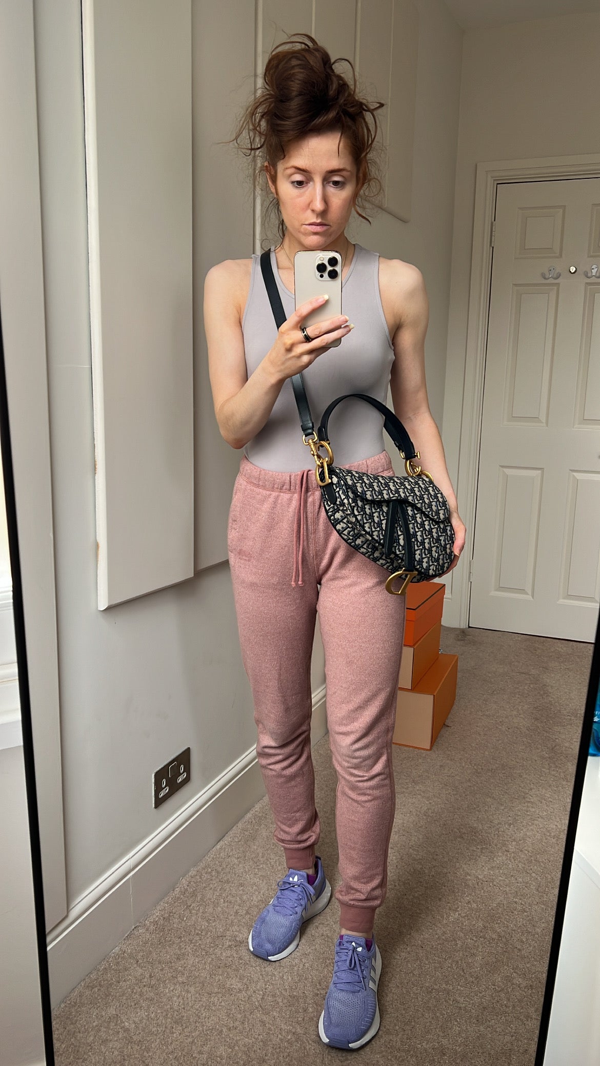 Dior Leather Tote Bag