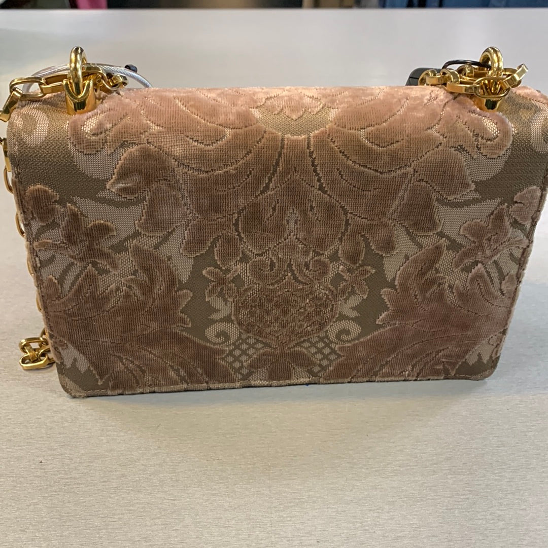 Dolce & Gabbana DC Girls Brocade Crossbody Bag