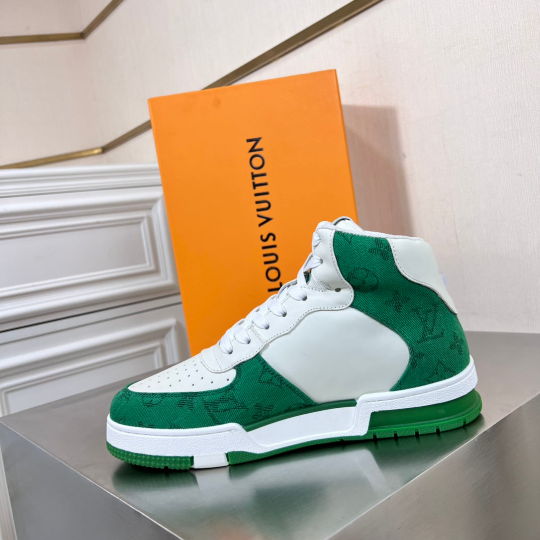 Louis Vuitton X Nike  Air Force Sneakers