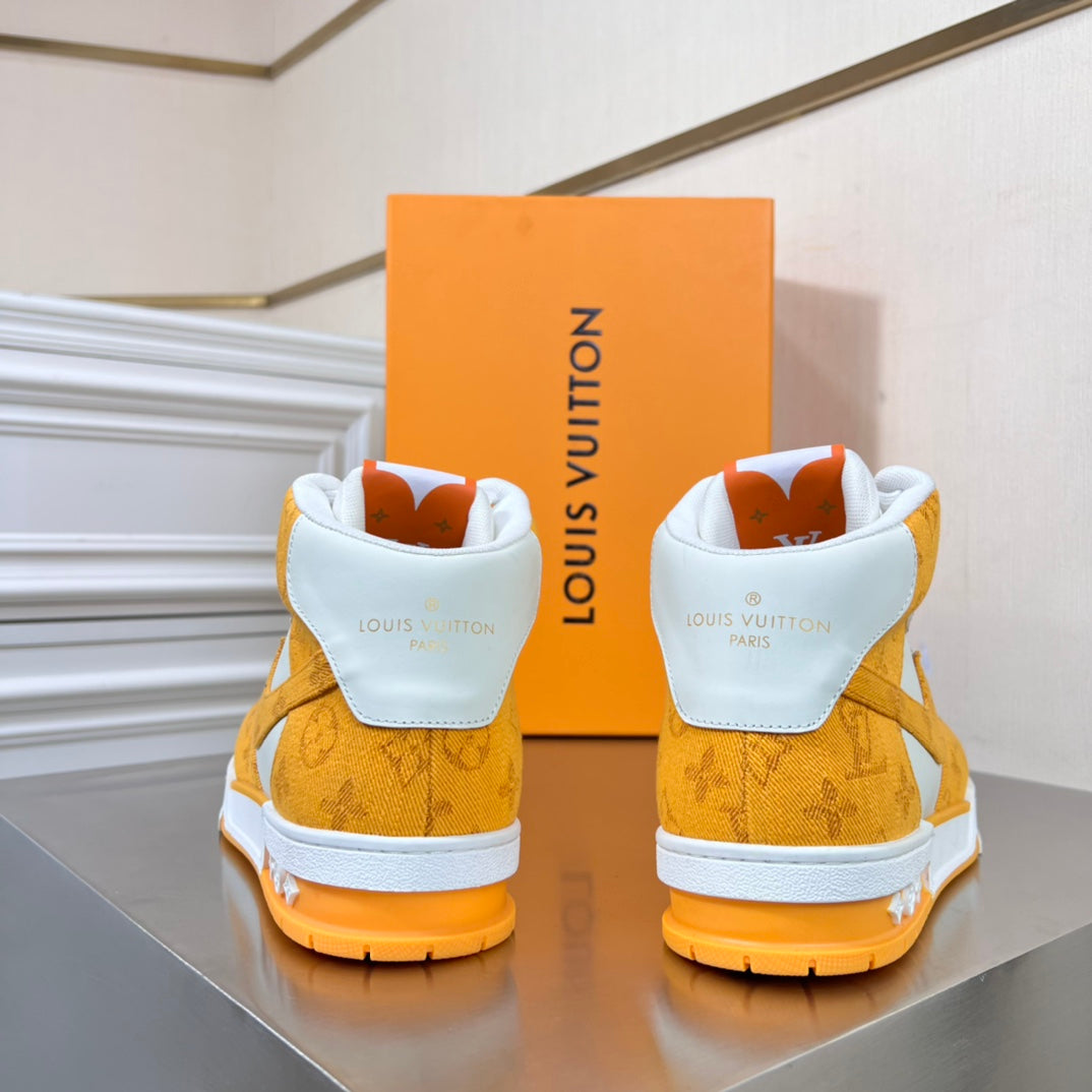 Louis Vuitton X Nike  Air Force Sneakers